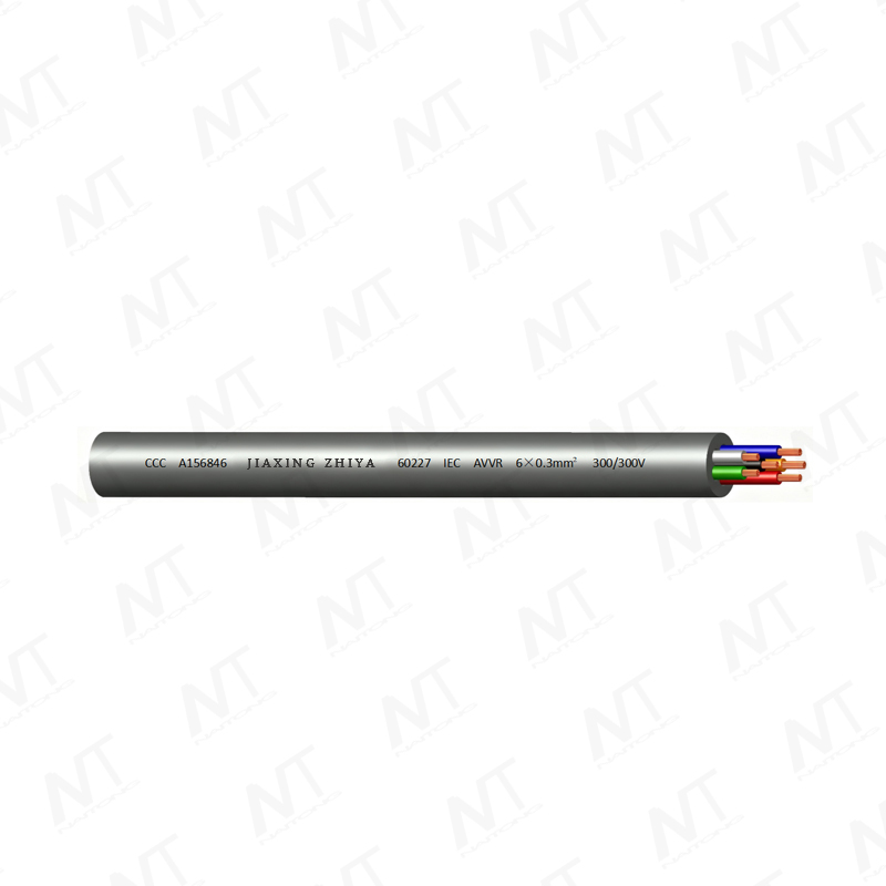 AVVR 300/300V Lõi đồng, PVC nhẹ, cách điện, PVC đa lõi, dây dẫn mềm dẻo