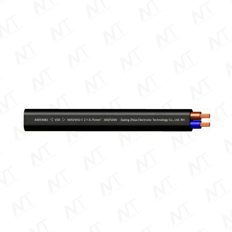 Cáp dẹt bọc mềm VDE H05VVH2-F