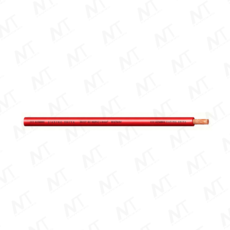 Dây mềm lõi đơn không vỏ 60227 IEC 06（RV）300/500V