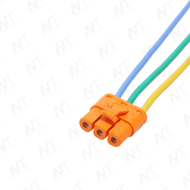 Bộ dây dẫn kết nối pin dòng điện cao 3 chân cái Amass LCC30-F