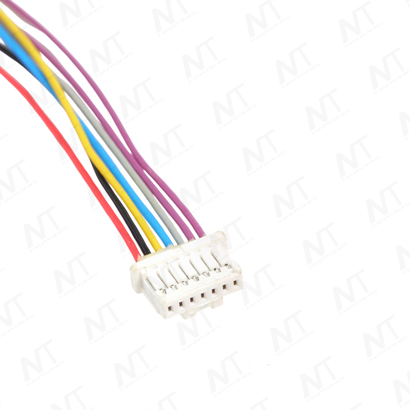 Bộ dây cáp ruy băng cầu vồng một đầu 8 chân PH2.0