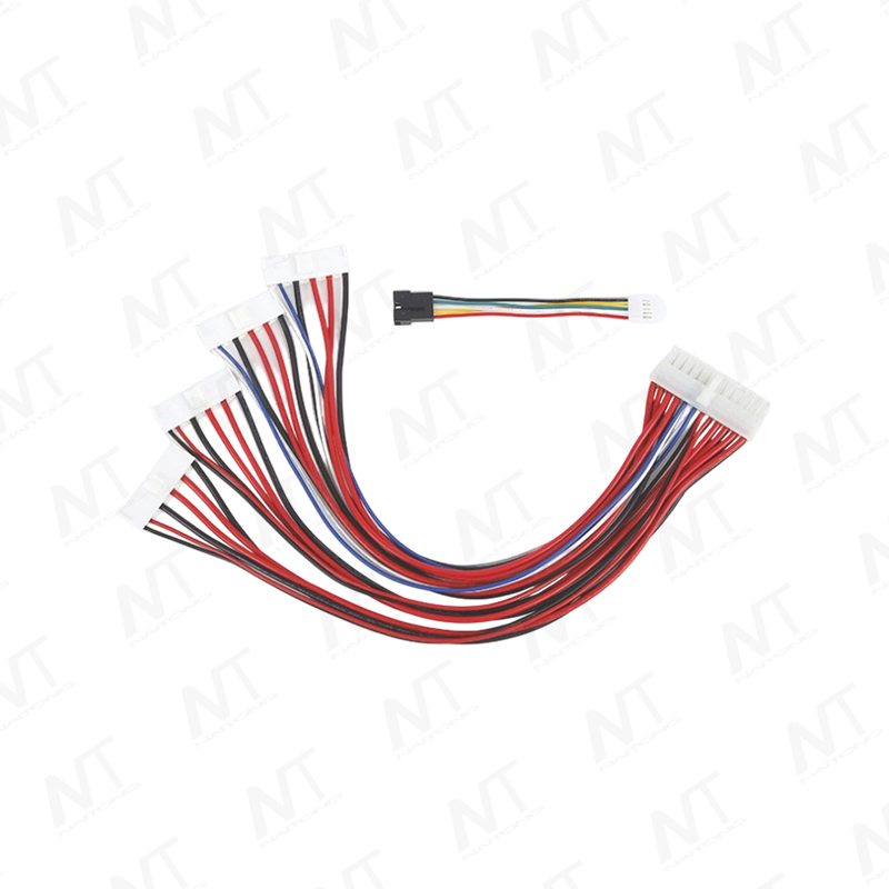 Bộ dây chia đa chân XH 1-to-4 / Bộ dây đầu cuối nhánh đa lõi XH2.54 1-Drag-4