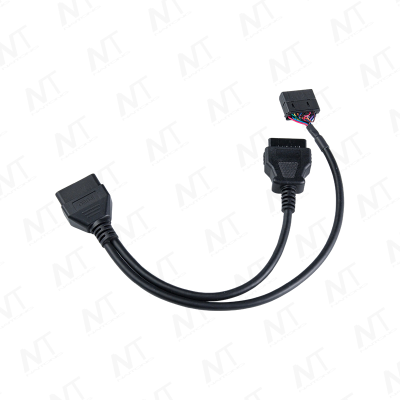 Cáp chữ Y chẩn đoán OBD2 đực-cái