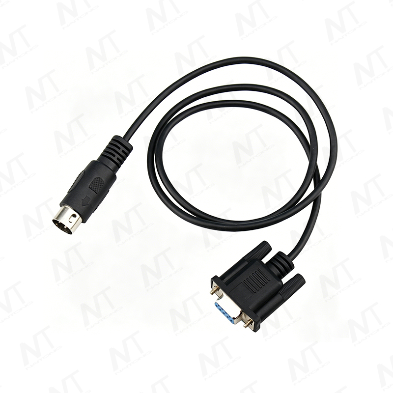 Cáp nối tiếp DB9 sang cổng Ethernet RJ45 / Cáp DC cái 5525 / Dây dẫn DIN đực cỡ lớn