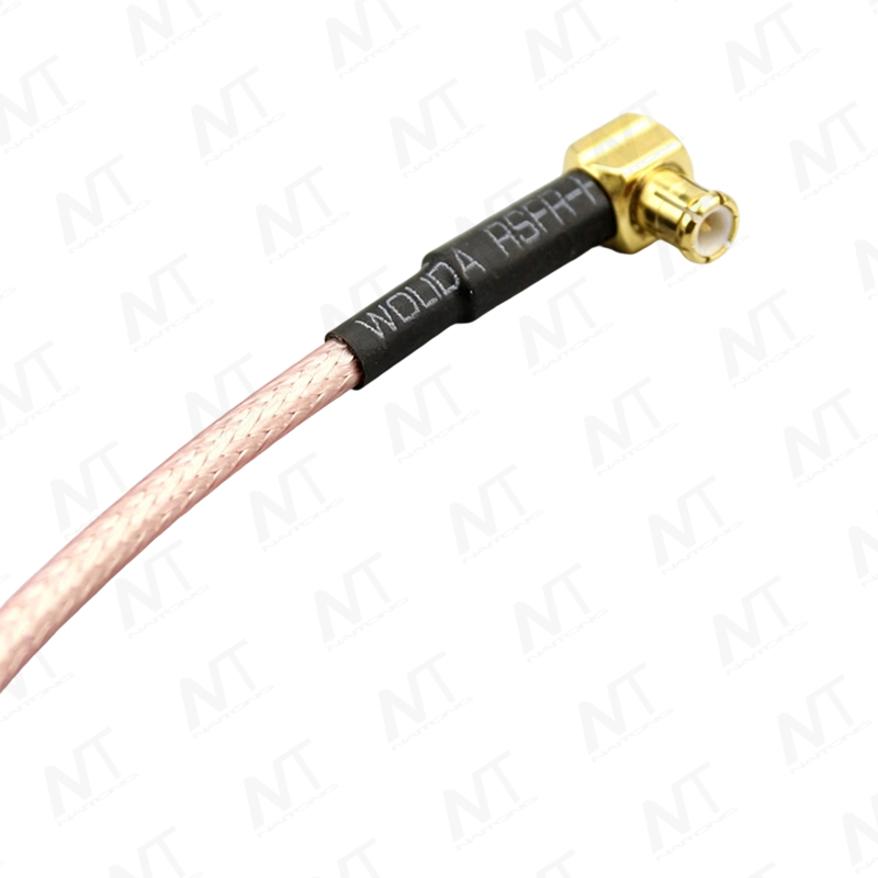 Cáp đồng trục RF SMA sang MCX (Cáp đồng trục mạ bạc RG178) / Bộ dây dẫn tín hiệu đồng trục chống nước công nghiệp BNC sang M12
