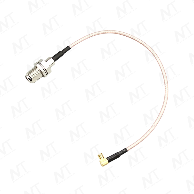 Cáp đồng trục RF SMA sang MCX (Cáp đồng trục mạ bạc RG178) / Bộ dây dẫn tín hiệu đồng trục chống nước công nghiệp BNC sang M12