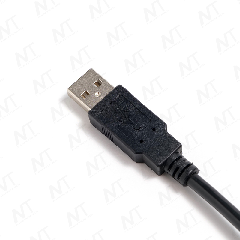 Cáp dữ liệu EMI USB hai vòng ferrite đực-đực