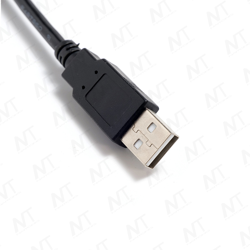 Cáp dữ liệu EMI USB hai vòng ferrite đực-đực