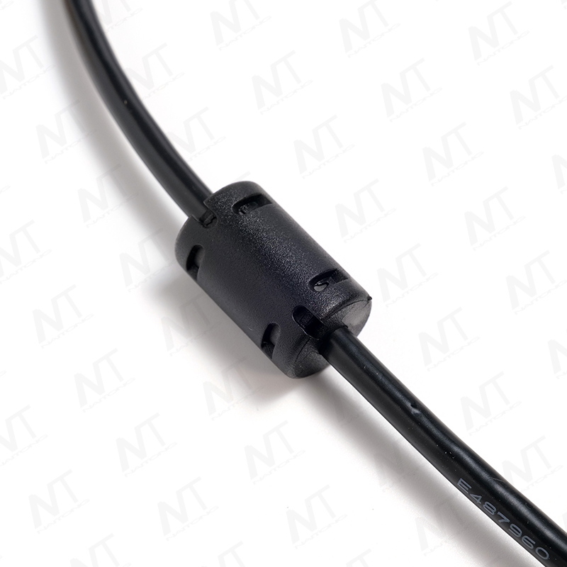 Cáp dữ liệu EMI USB hai vòng ferrite đực-đực
