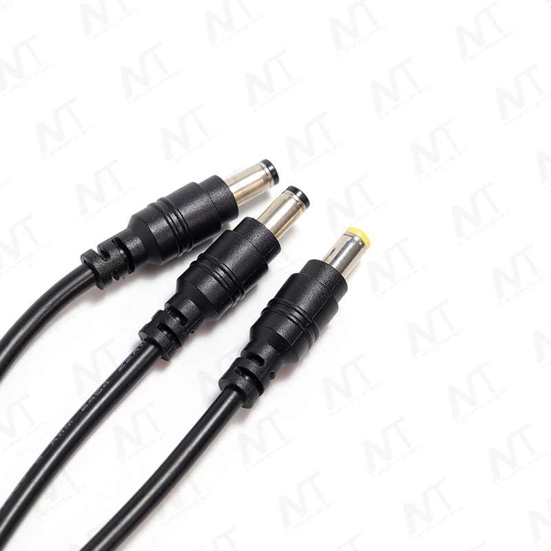 Bộ dây dẫn DC 5525 đực sang 1-2 5525 đực/cái