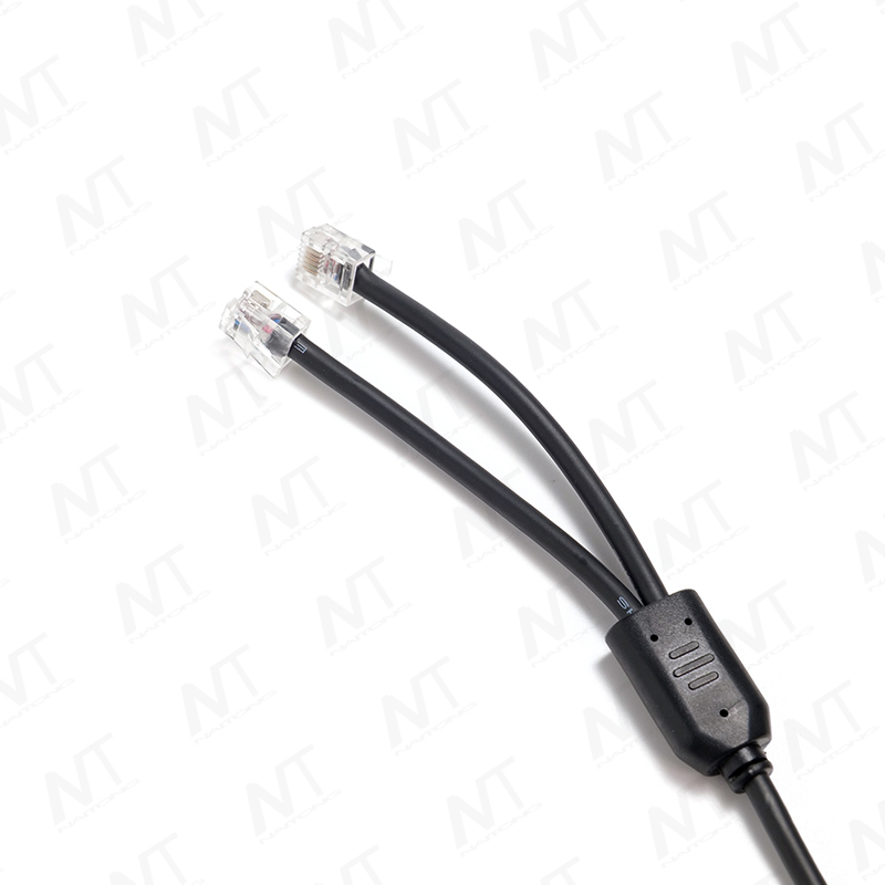 Bộ dây phân phối tín hiệu nhà thông minh MOLEX5557 6 chân đực sang kép RJ11 1-to-2