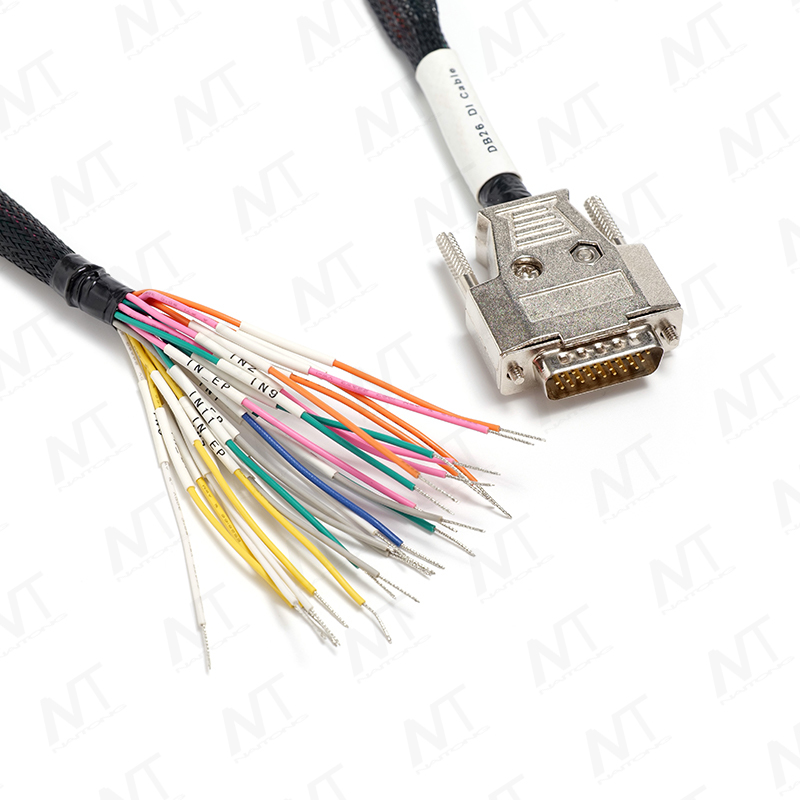 Bộ dây dẫn tín hiệu đa lõi DB25 dành cho thiết bị y tế (D-Sub25 đến dây dẫn bay)